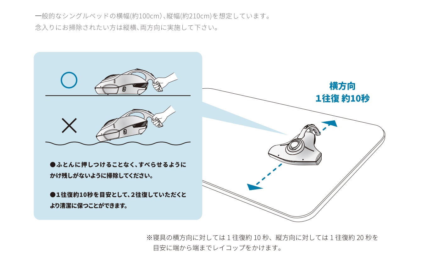 ふとんクリーナー】使い方を知りたい。 – よくあるご質問